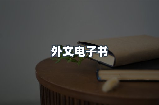 外文电子书